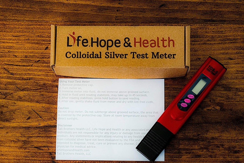 Colloidal Silver Test Meter PPM