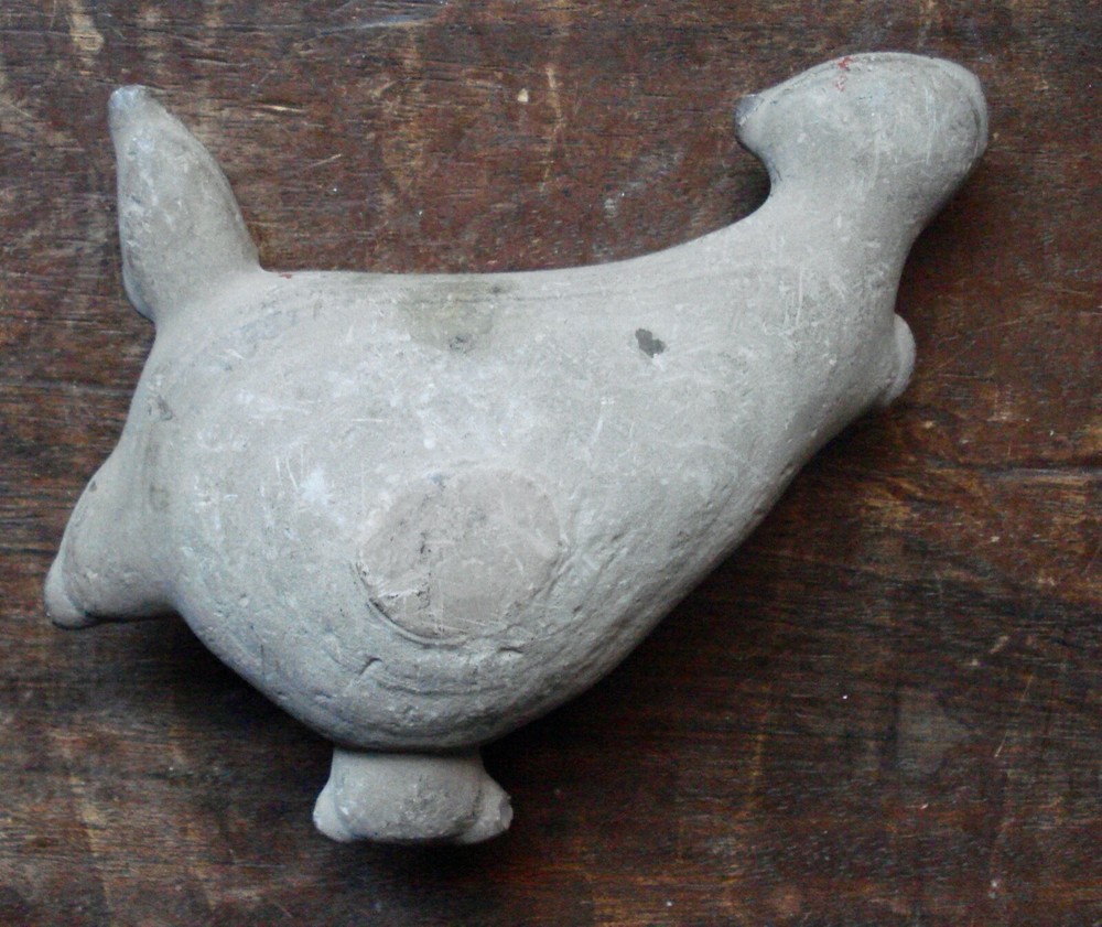old stone animal form carving, unknown source