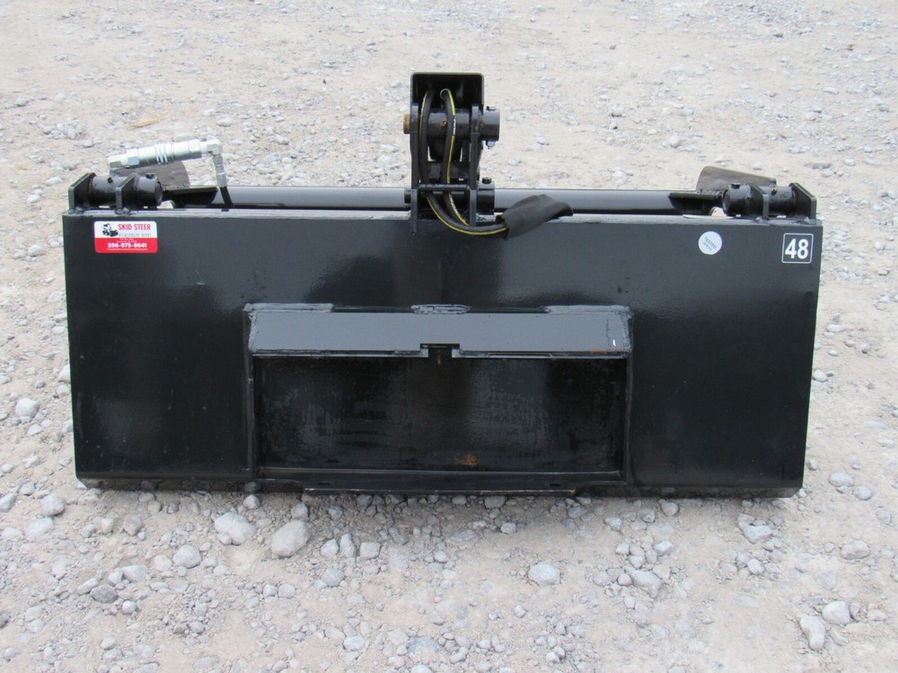 48" Solid Bottom Bucket Grapple Attachment Fits Toro Dingo Mini Skid Steer