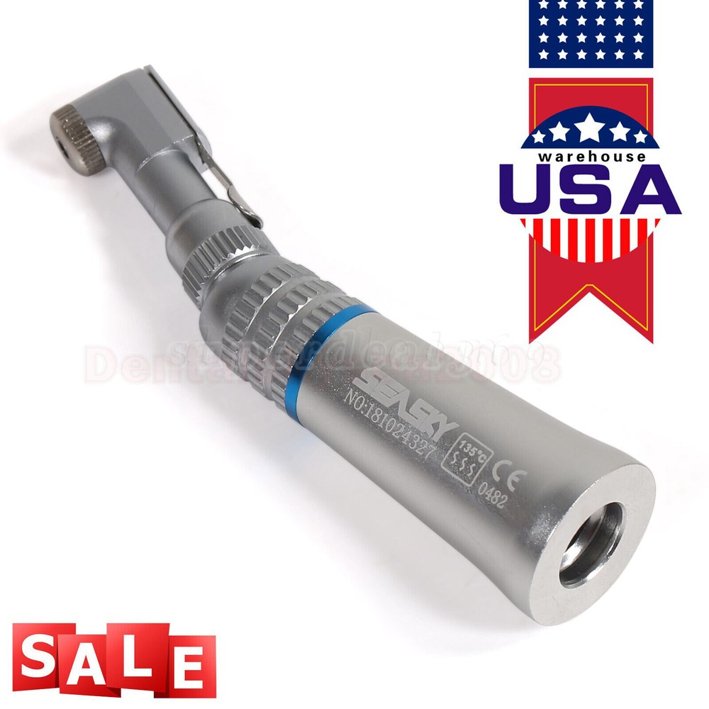 NSK Style Dental Slow Low Speed Handpiece Push Button/Latch Contra Angle E-type