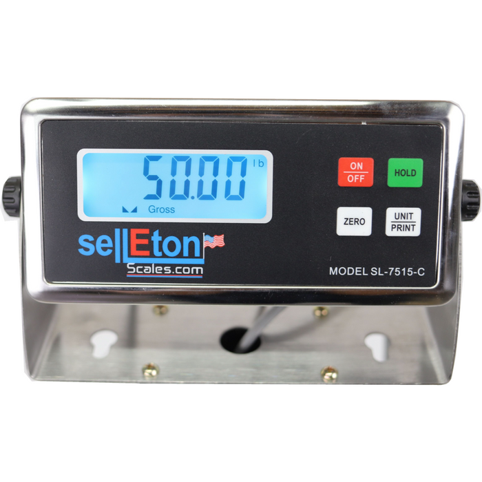 SellEton Replacement SL-7515-C Indicator Compatible with any floor & bench scale