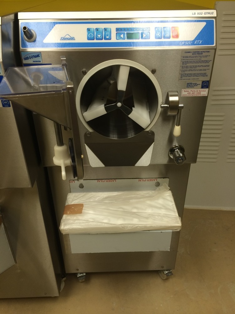 CARPIGIANI PASTEURIZER GELATO ICE CREAM BATCH FREEZER