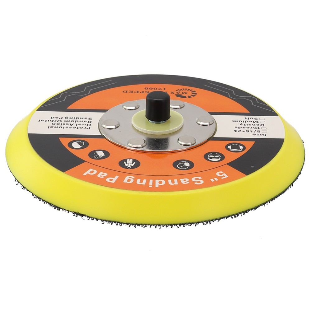 Versatile 5 Inch 125mm Backing Pad Compatible with Sanding Products
