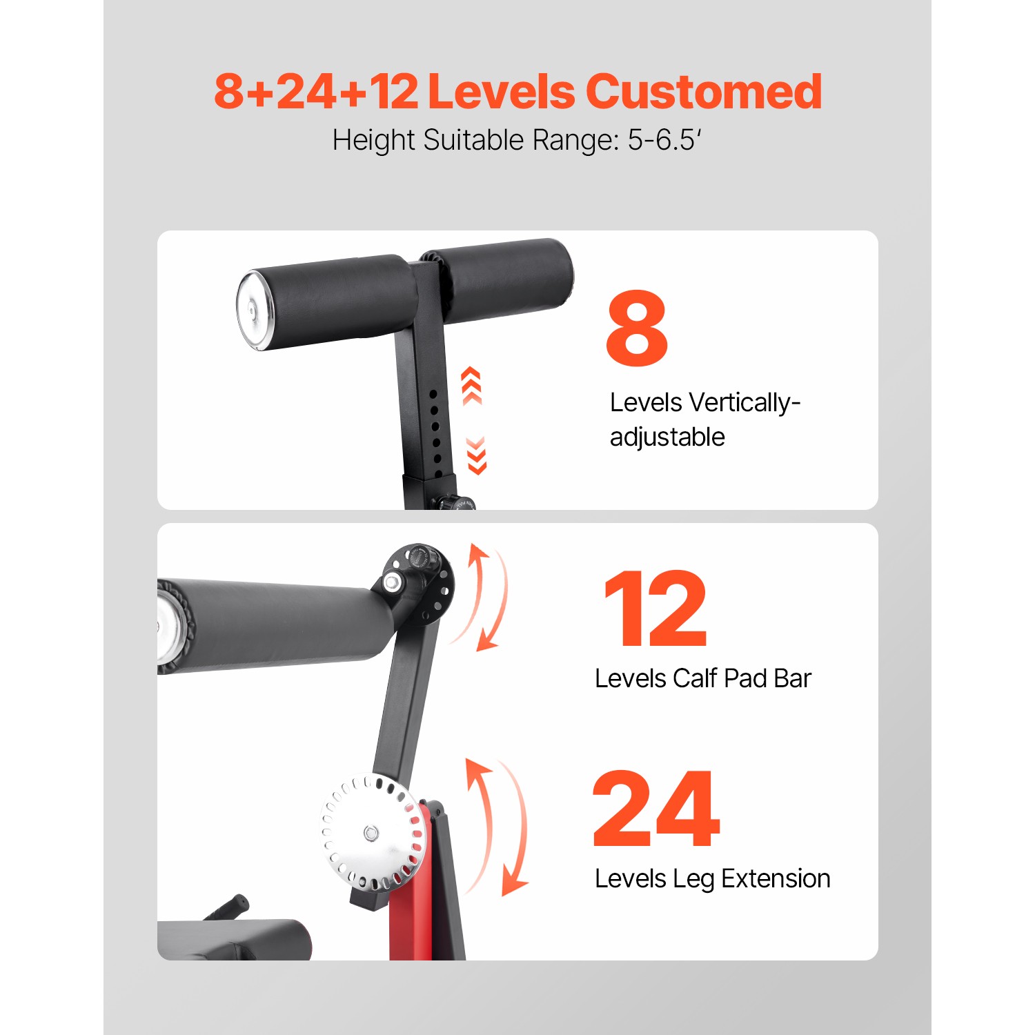 Uimoso Seated Leg Curl and Extension Machine for Thighs, Supports Up to 550 lbs