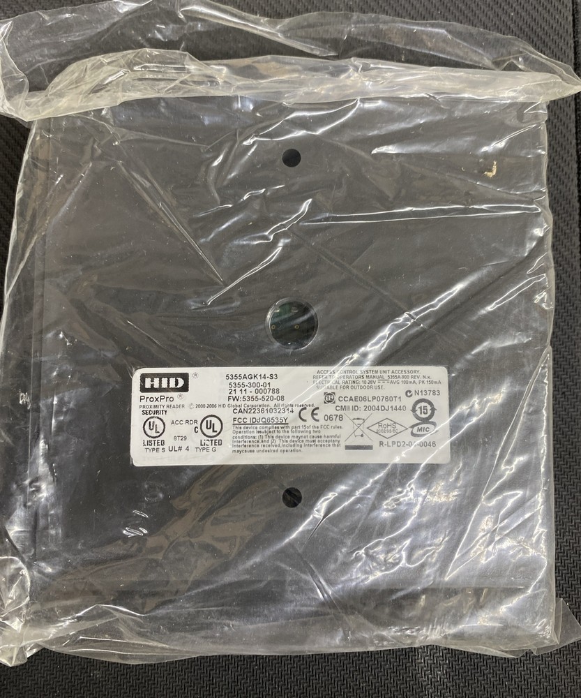 HID Prox ProxPro 5355AGK14 Wall Switch Keypad Reader