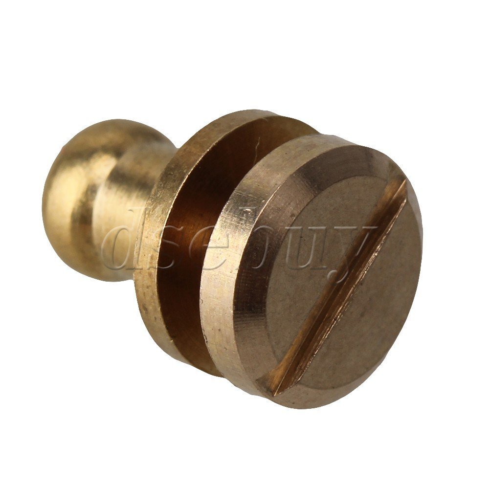 10pcs 8 x 5 x 8mm Solid Brass Screw In Button Studs Chicago Screws Nail Rivets