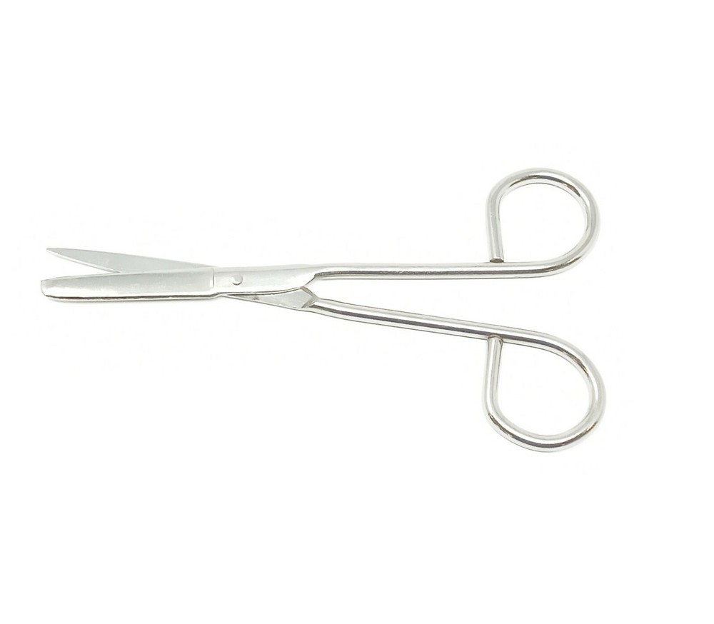 5 Operating Scissors 5.5" Straight Tip Sharp Blunt Wire Surgical Instruments