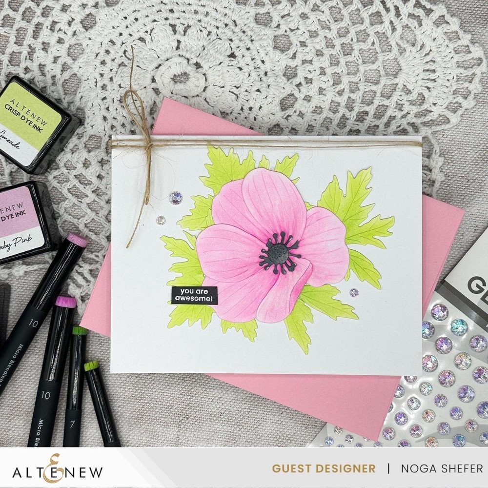 ALTENEW - MICRO INK BLENDING BRUSH TOOL - 10mm - FLAT BRISTLES