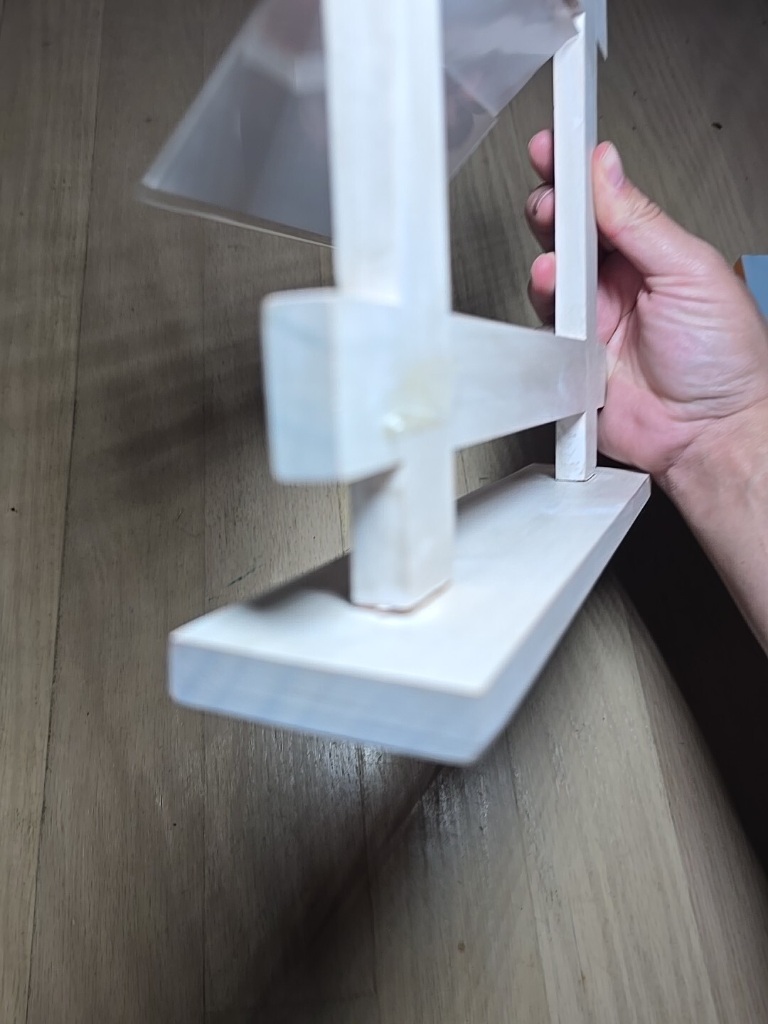 Kohls St. Nicholas square let it snow 4× 6 wooden picture frame Snowflake