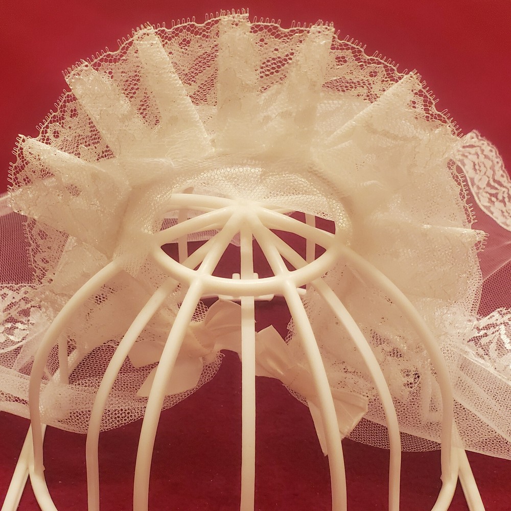 Vintage White Communion Veil