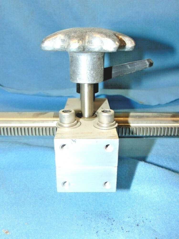 MEAT CUTTING GUIDE W/ TENSIONER KNOBS, AND HARDWARE, 24" LENGTH