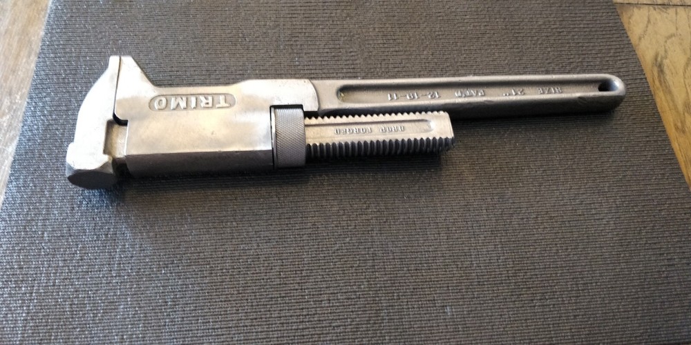 TRIMO 21" Adjustable Pipe Monkey Wrench REFURBISHED