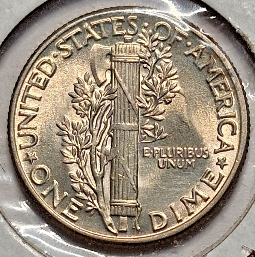 1944 Mercury Dime