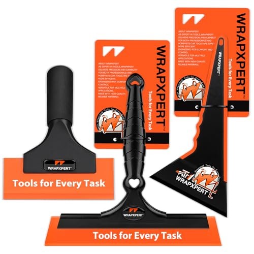 Window Tint Tools Kit, 3-Step Professional Window Tint Squeegee Set for