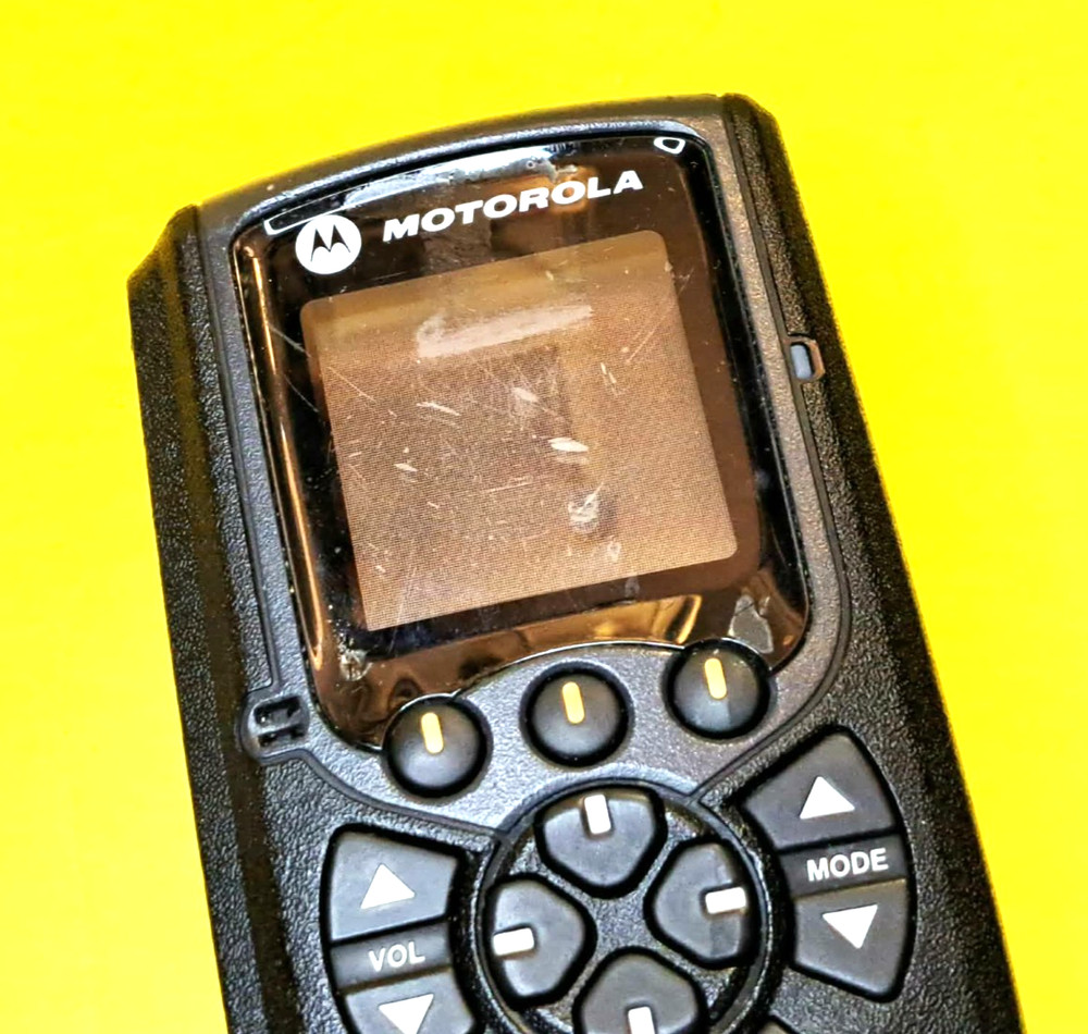 ⚡UNTESTED+MISSING SIDE BUTTONS⚡MOTOROLA PMUN1034B O3 HANDHELD CONTROL HEAD HHCH