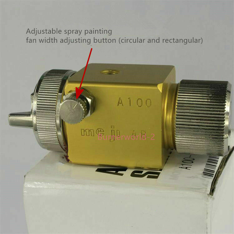 A-100 Atomizing Nozzle Automatic Spray Paint Spraying Gun Compatible New