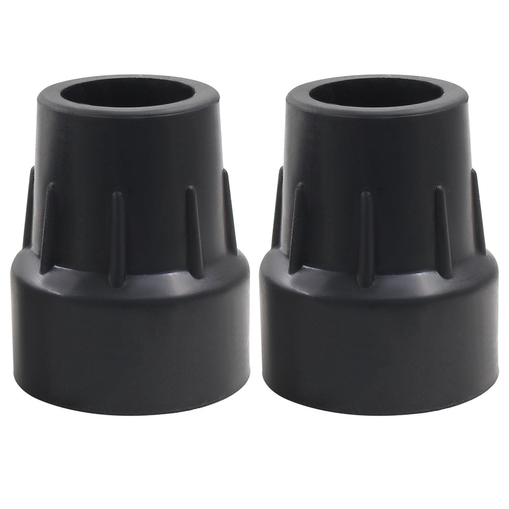 Thickened Rubber Cane Tips 1 Inch