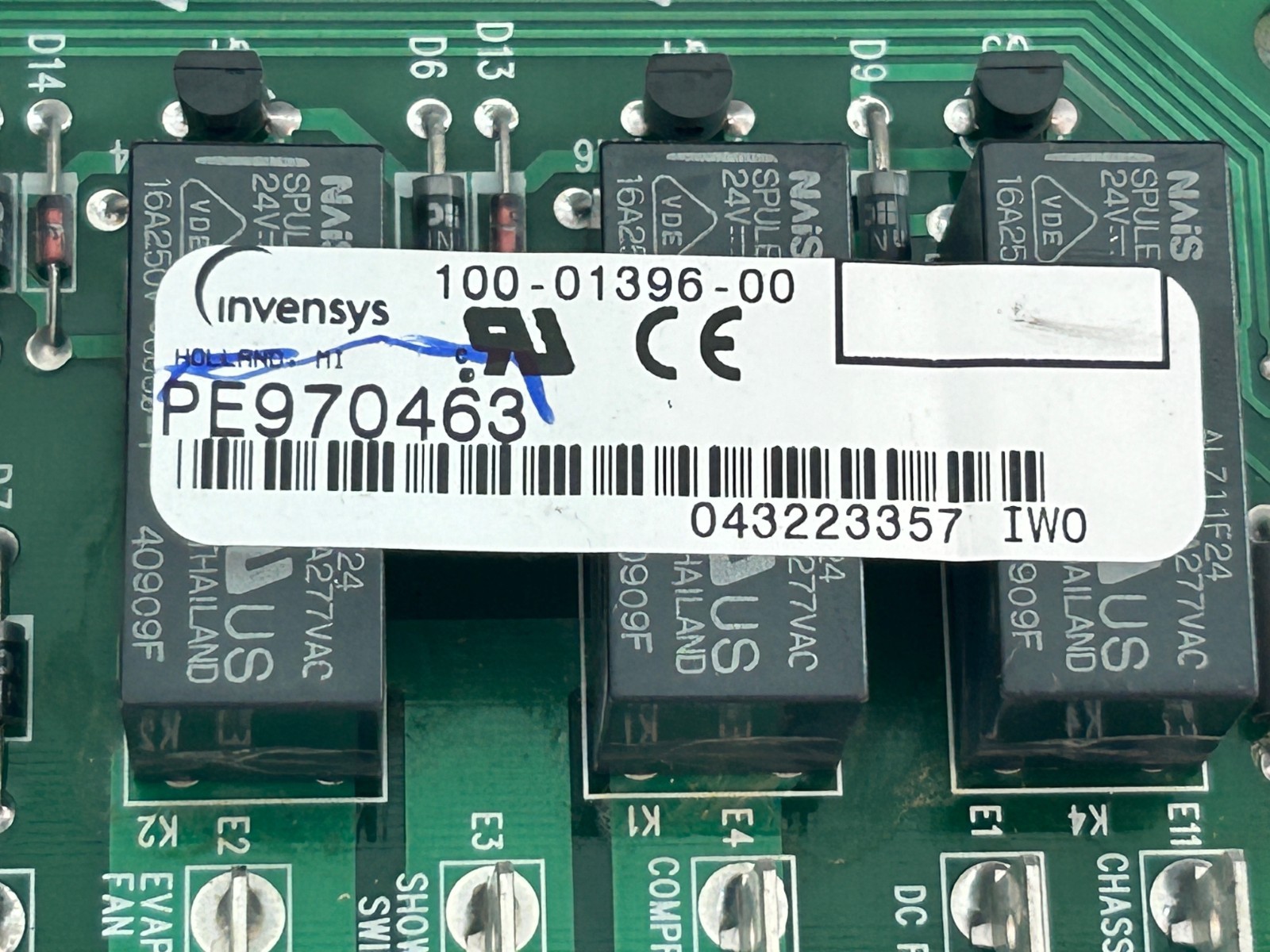 Viking Refrigerator Control Board P# PE970463