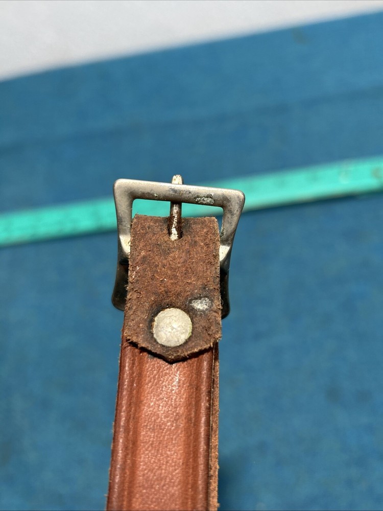 Tan Leather Belt Possibly Rifle Sling Component