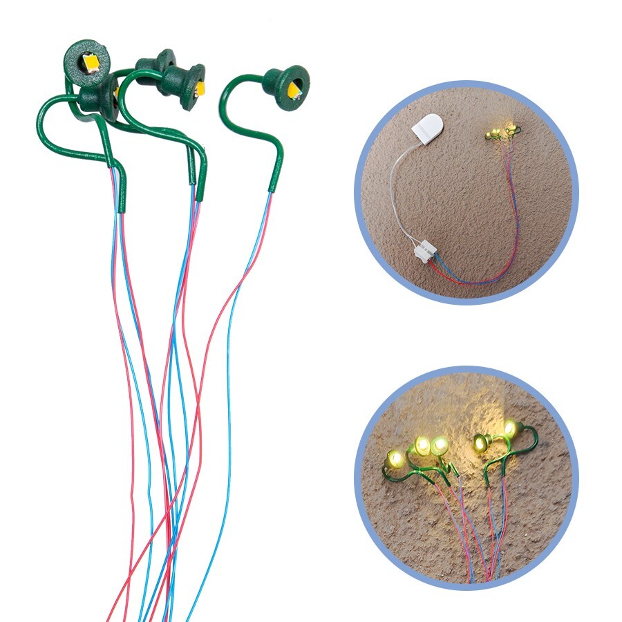 3V miniature model light lamp Led Lighting for HO N Train railway Model making