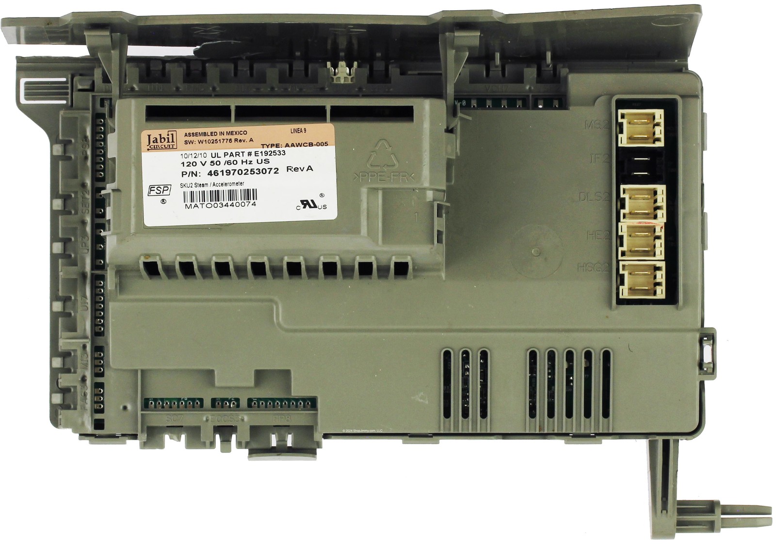 Whirlpool Washer 461970253072 W10251776 Main Control Board