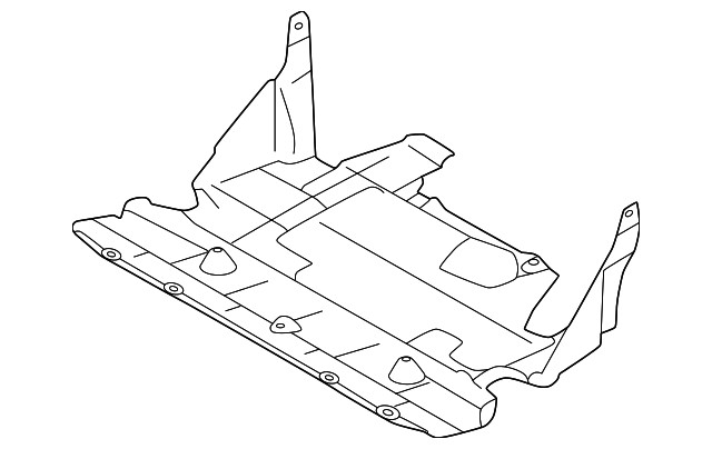 Genuine Subaru Under Cover 56410SL000