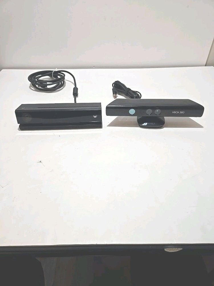 Microsoft Xbox One And Xbox 360 Kinect Sensor Model 1520 And 1414 Black UNTESTED