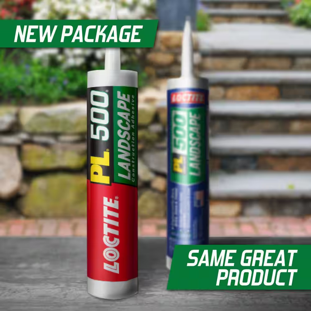 PL 500 10 Oz. Landscape Block Adhesive (2-Pack)