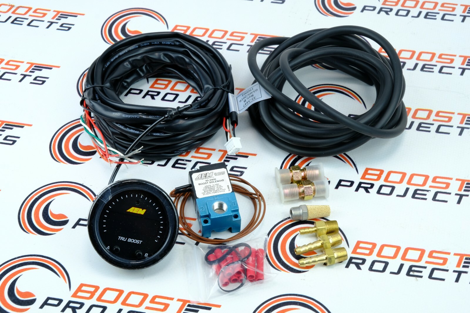 AEM X-Series Tru-Boost Electronic Boost Controller Gauge -29 to 80 psi 30-0352