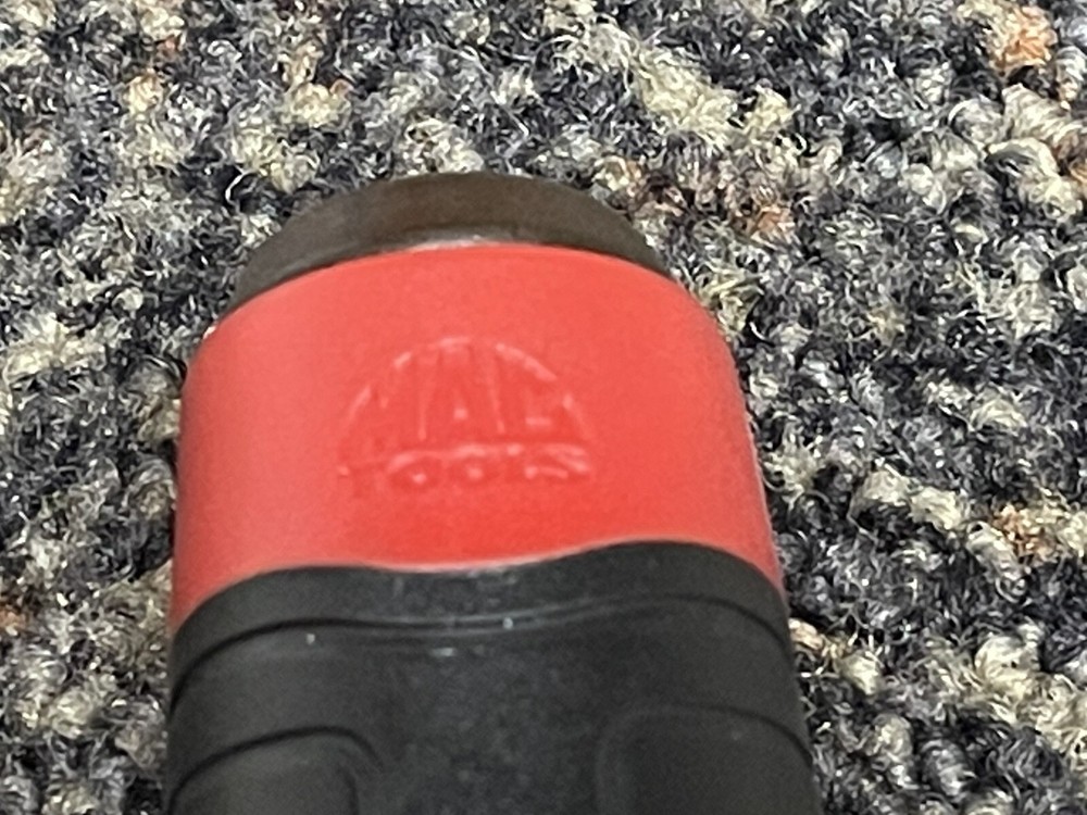 (2) Mac Tools Square Shank Replacement Handle 3/8” Pry Bar Scraper Soft Grip Lot