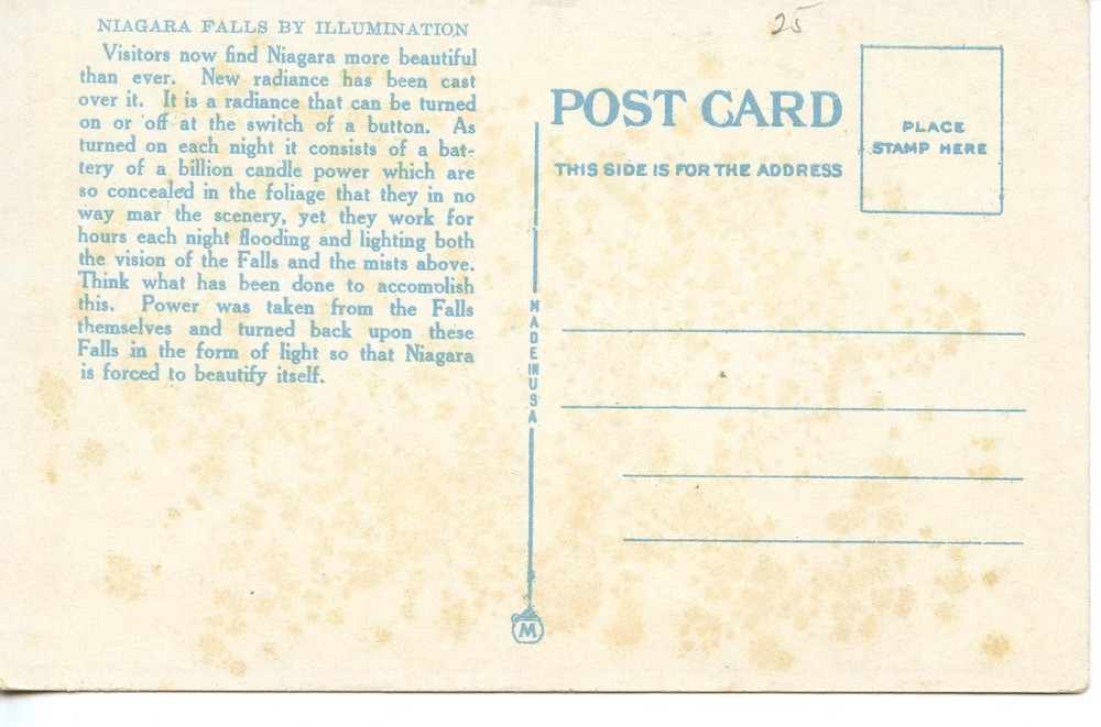 CANADA - NIAGARA FALLS BY ILLUMINATION - PC208