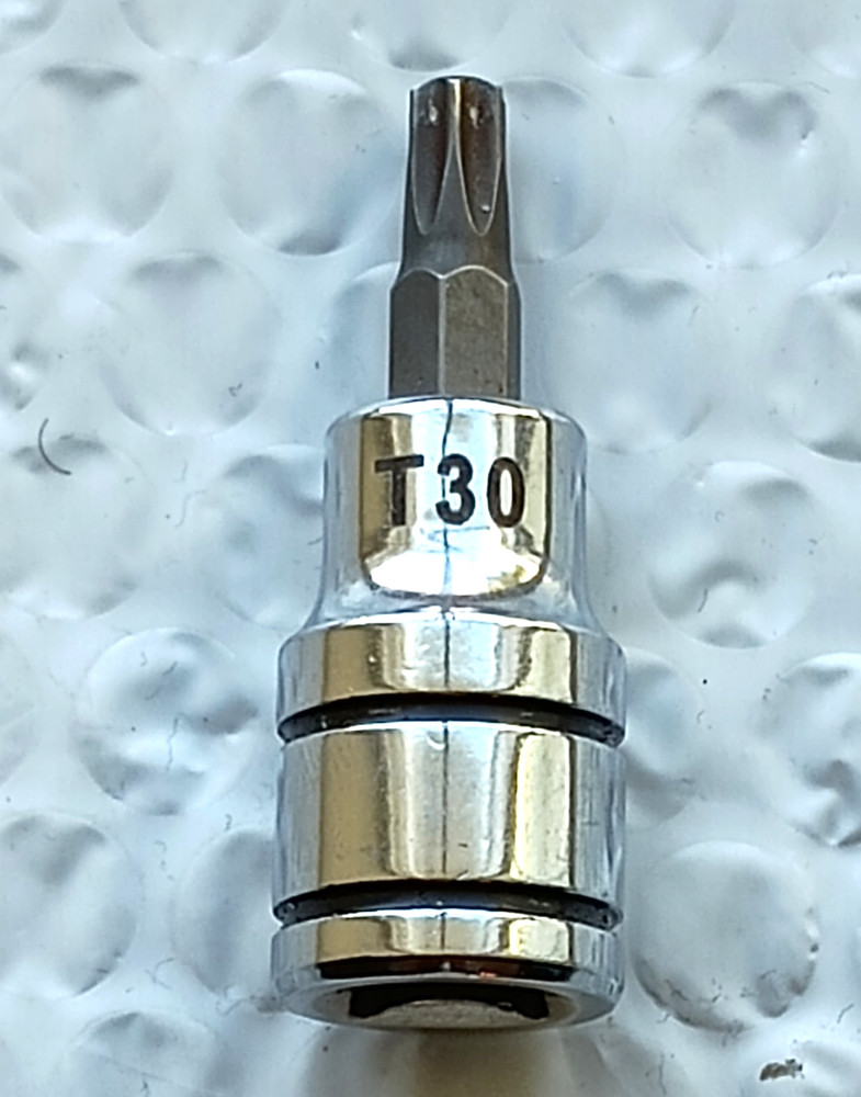 MATCO TOOLS "ADV" B30TXVA, 3/8" SOCKET DRIVEN, T30 TORX BIT.