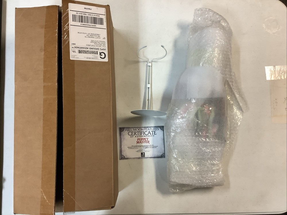 Full Moon Puppet Master: Homunculus - Original Shipping Box - Authentic