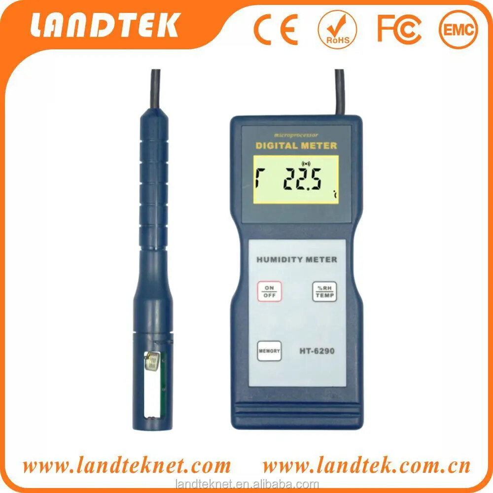 Digital Humidity Temperature Meter Accurate Reading and User-Friendly Features