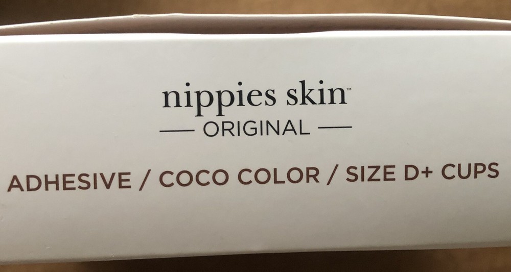 nippies skin ORIGINAL NIPPLE COVER for smooth & complete coverage size D+ COCO