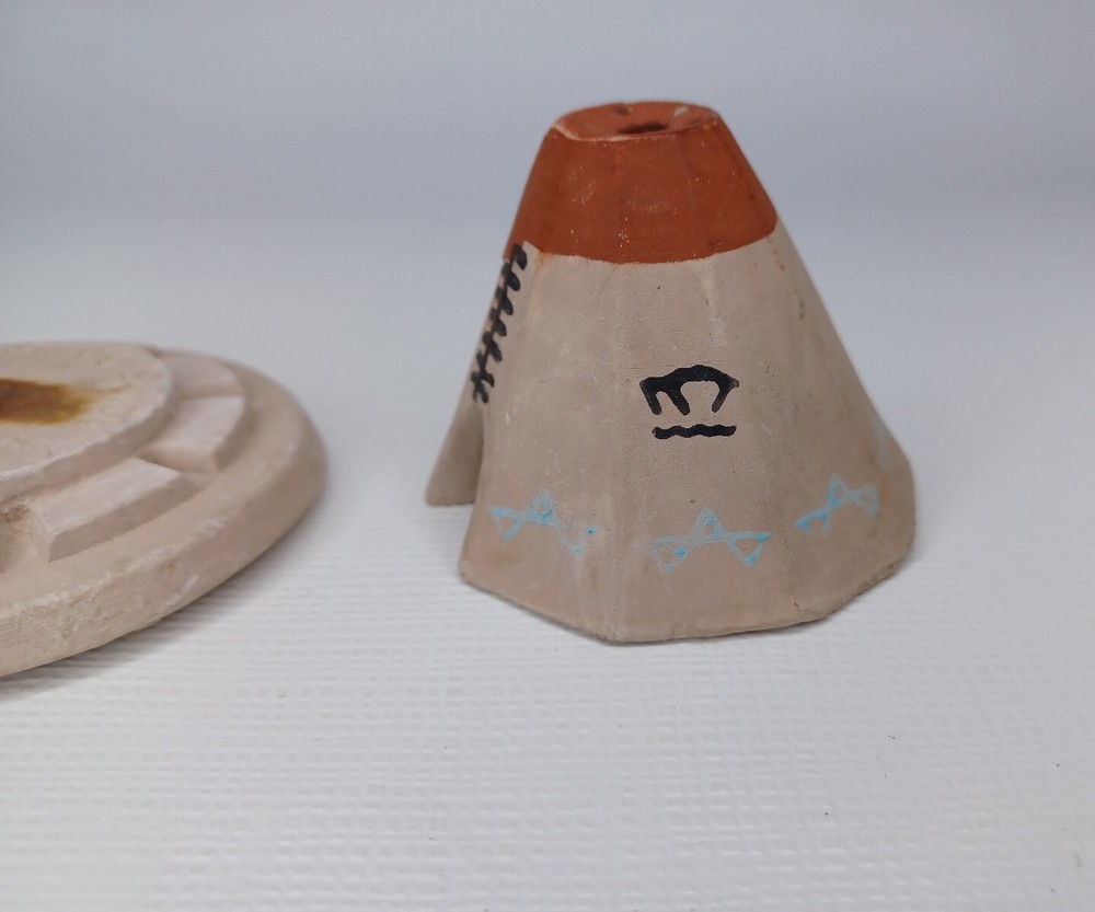 Teepee Shaped Santa Fe Cone Incense Burner