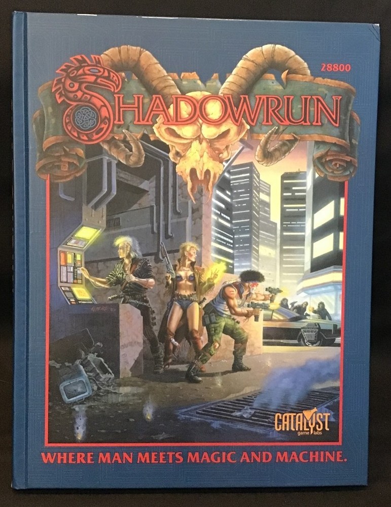 Shadowrun ~ First Edition 35th Anniversary ~ New ~ OEJ