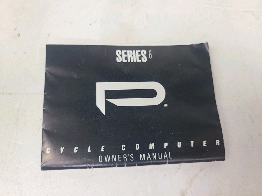 VINTAGE PARAMOUNT CYCLING COMPUTER SERIES 6 (TESTED)