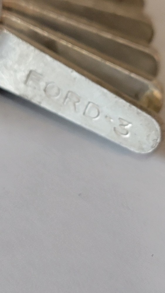 CAM-SET For #15 Curtis Code Cutter FORD-3
