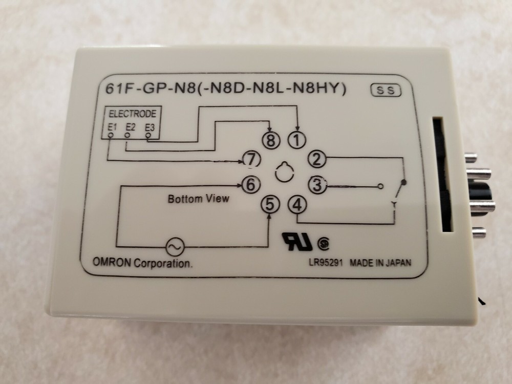 OMRON Floatless Level Switch 61F-GP-N8 220VAC New In Box