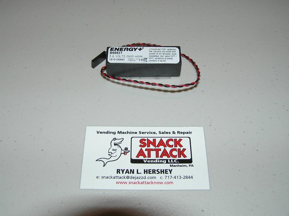 (AP) AUTOMATIC PRODUCTS 113, 112, 123, 122 SNACK MACHINE CONTROL BOARD BATTERY