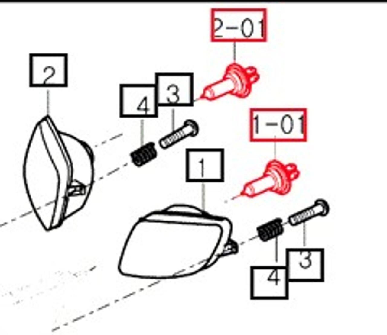 ✨Hi/Low LED Light Bulb for Mahindra 2538 2540 2555 2655 12V 60/55W ⬆️Performance