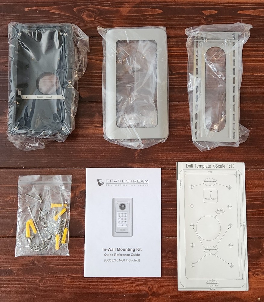 Grandstream GDS37XX In Wall Mounting Bracket