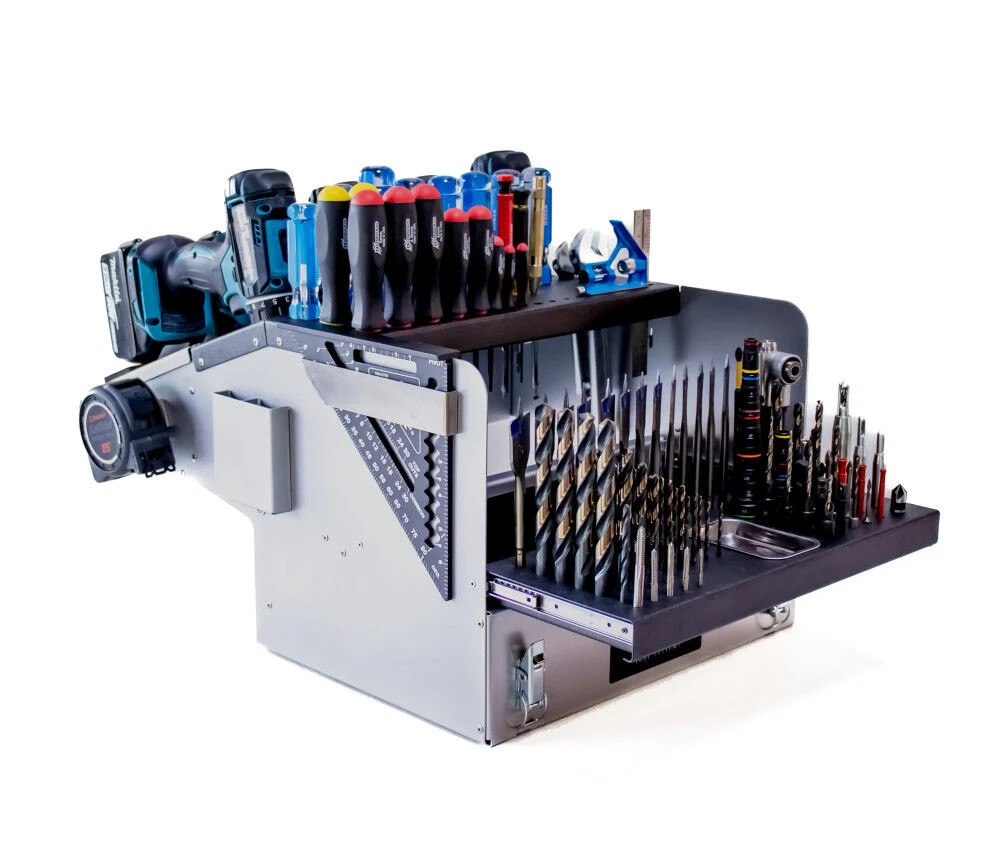 Ultimate Tool Systems Tool Caddy, Silver