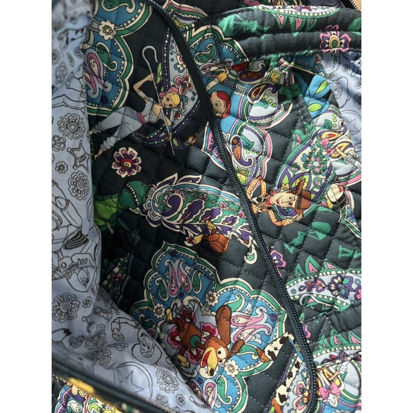 Vera Bradley Pixar Toy Story Andy’s Room Weekender Travel Bag NWT