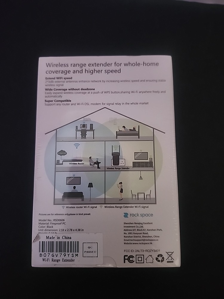 Rock Space N300 WiFi Universal Range Extender
