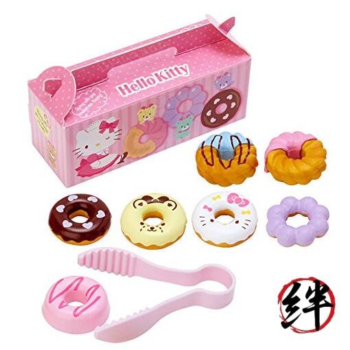 Sanrio Hello Kitty Donut Shop Sticking Set