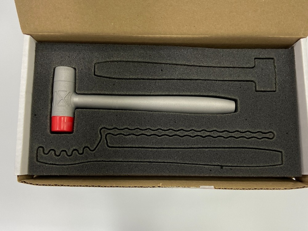 Silca 3D Printed Titanium Dead Blow Hammer Tools (Grey,Black)