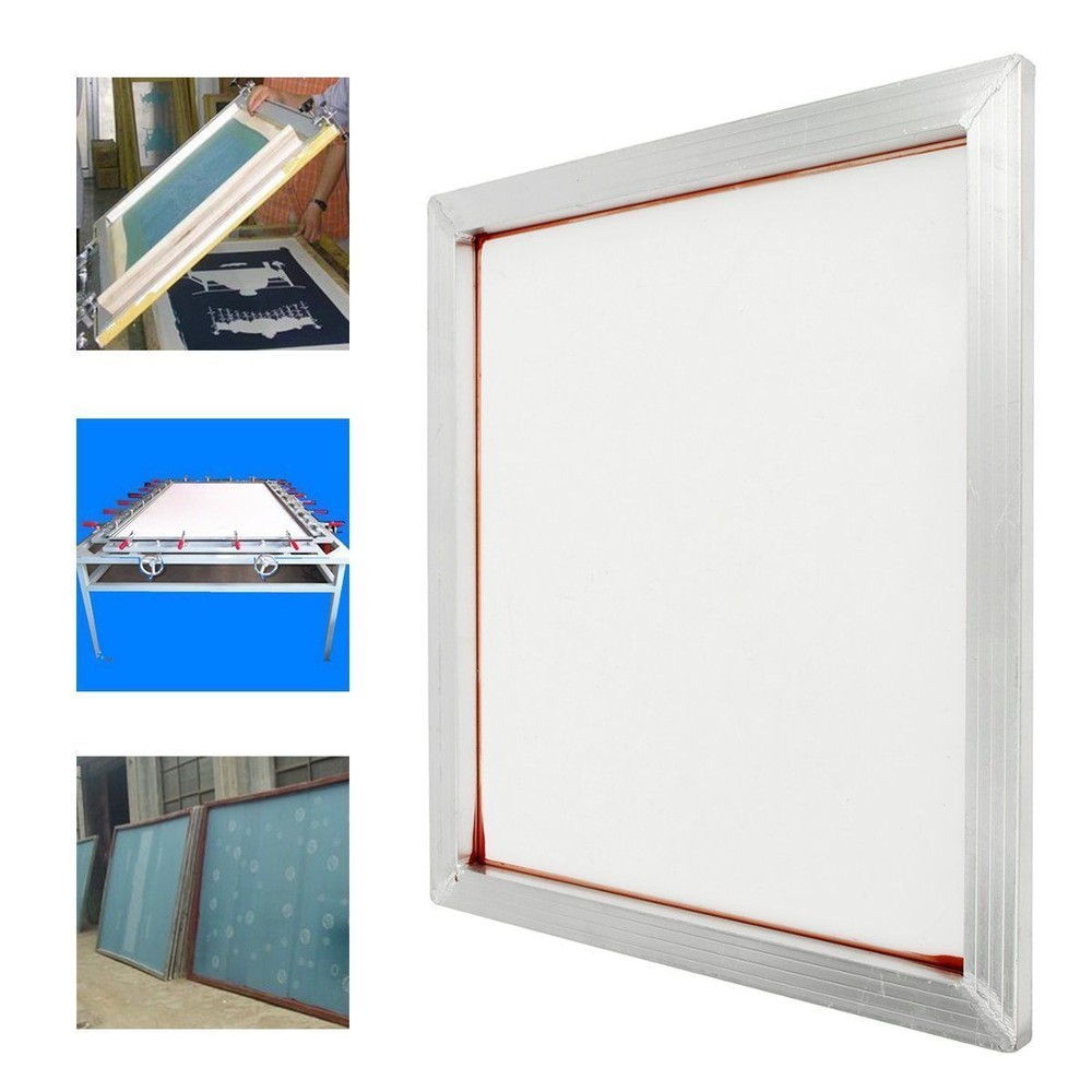 4 Color Screen Printing Materials Kit Full Set Press Ink Coater Squeegee Mesh
