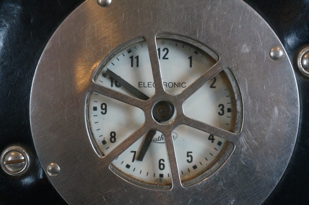 Lathem Model 76-E Electronic Watchman's Time Recorder Security Guard Clock